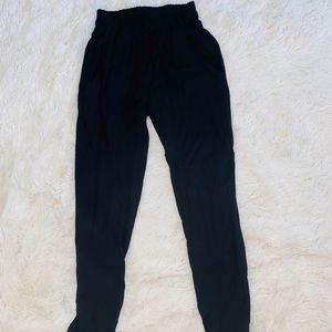 Black joggers
